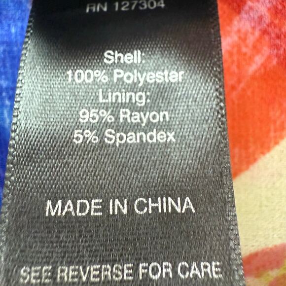 Ali Miles Sz Small Wearable Art to Wear Tropical Beach Blouse Shirt Top Artsy - Picture 3 of 7